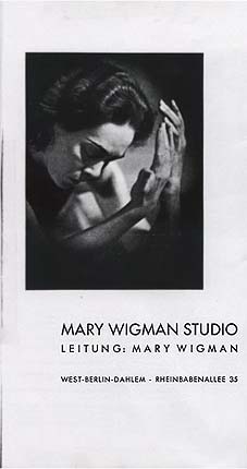 View 1958 Wigman Studio brochure full size.